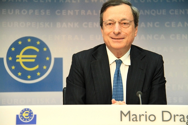 Prezident ECB Mario Draghi.